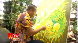 Họa sĩ Vũ Tuyên và cơ duyên thiền định với hoa sen 