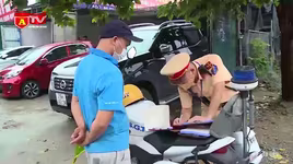 Kiểm tra kiến thức luật với người bị trừ điểm bằng lái 