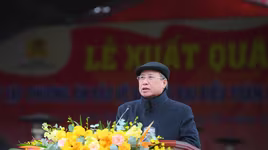 Xuất quân bảo đảm an ninh, an toàn tuyệt đối Đại hội Đảng toàn quốc lần thứ XIII 