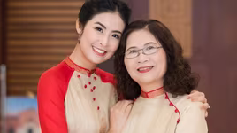 Ngọc Hân thiết kế áo dài Việt Nam từ chất liệu trang phục truyền thống Ấn Độ