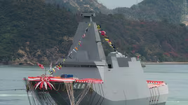 [ẢNH] Nhật Bản cho hạ thủy siêu chiến hạm tàng hình mới