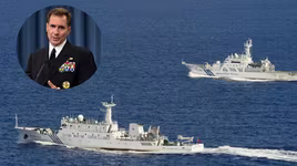 [ẢNH] Quân đội Mỹ vừa cảnh báo Hải cảnh Trung Quốc ‘chấm dứt hành động gây tổn hại‘