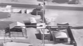 [ẢNH] Tên lửa Spike NLOS của Israel bắn xuyên cửa sổ nhà dân quân Hamas