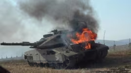 [ẢNH] ‘Vua tăng Merkava IV’ Israel gục ngã trước vũ khí Liên Xô trong tay Hamas?