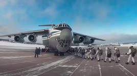 'Ngựa thồ' IL-76 Nga tức tốc lập cầu hàng không khẩn cấp tới Kazakhstan