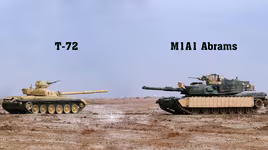 Xe tăng T-72 Nga 'dễ dàng nghiền nát' M1A1 Abrams Mỹ?