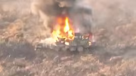 Thiết giáp Stryker 5 triệu USD do Mỹ sản xuất liên tục thúc thủ trước hỏa lực Nga