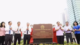 Hà Nội thông xe cầu vượt Nguyễn Văn Huyên- Hoàng Quốc Việt 560 tỷ đồng