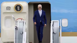 Những hình ảnh đầu tiên của Tổng thống Hoa Kỳ Joe Biden tại Hà Nội