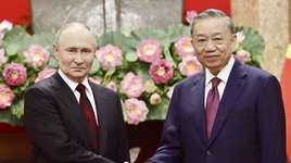 Chủ tịch nước Tô Lâm hội đàm với Tổng thống Liên bang Nga Vladimir Putin