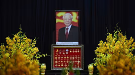 Lễ viếng Tổng Bí thư Nguyễn Phú Trọng tại Nhà tang lễ Quốc gia