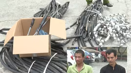 Tuần tra đêm bắt nhóm đối tượng chuyên trộm cắp tài sản, thiết bị công trình 