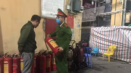 Tuyên truyền, hướng dẫn an toàn phòng cháy tại các cơ sở trong dịp Tết Nguyên đán 