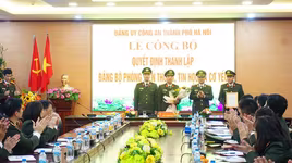 Quyết định thành lập Đảng bộ Phòng Viễn thông, Tin học và Cơ yếu CATP Hà Nội