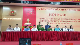 Bàn giao trên 10.000 danh mục cơ sở phòng cháy cho cấp phường, xã 