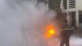 Cấp giấy chứng nhận cho lực lượng chữa cháy cơ sở