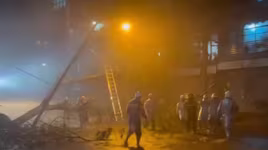 Lực lượng Công an Hà Nội trắng đêm dầm mưa chống bão Yagi, vì sự an toàn của người dân