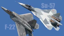 [ẢNH] Chuyên gia Anh chỉ rõ vì sao Su-57 Nga thua xa F-22 Mỹ về khả năng tàng hình