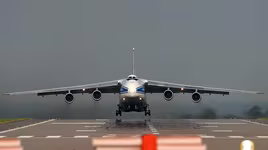 [ẢNH] Chuyến bay kỷ lục qua hai cực trái đất của An-124 Ruslan