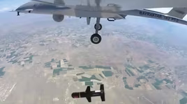 [ẢNH] UAV Bayraktar TB2 Ukraine lần đầu tấn công vào Donbass?