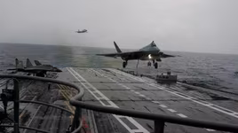 [ẢNH] Hé lộ thời điểm tàu sân bay Nga được trang bị tiêm kích tàng hình Su-57