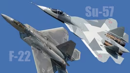 [ẢNH] Báo Mỹ: Tiêm kích Su-57 Nga sẽ chiến thắng ‘chim ăn thịt’ F-22 trong thực chiến