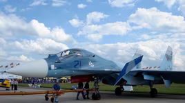 Kinh ngạc tiêm kích hạm 'Su-34 trên tàu sân bay' của Hải quân Nga