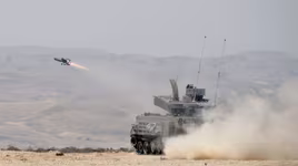 Xe tăng tên lửa Pereh 'độc nhất vô nhị' của Israel tấn công dữ dội Hamas