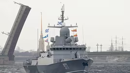 Tàu tên lửa tàng hình Askold bị tên lửa Storm Shadow bắn hỏng ngay tại nhà máy