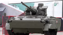 Pháo phòng không tự hành 2S38 Derivatsiya-PVO diệt cả máy bay lẫn thiết giáp