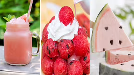 [ẢNH] Loạt món ngon mát lạnh từ dưa hấu giúp giải nhiệt mùa hè