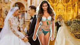 [ẢNH] Đám cưới đẹp như mơ của ‘thiên thần nội y’ và con trai Phó Tổng thống Ecuador 