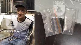 'Vắt vẻo' trên xe máy lúc đêm, đối tượng bị CSCĐ phát hiện giấu ma túy