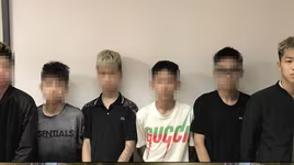 Bắt khẩn cấp ổ nhóm choai choai dùng vỏ chai bia tấn công, cướp xe máy lúc rạng sáng