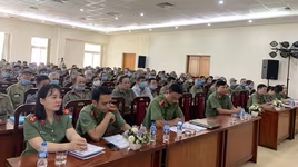 Trang bị kiến thức, kỹ năng nghiệp vụ cho lực lượng bảo vệ dân phố