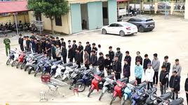 Triệu tập 70 đối tượng mang hung khí đi gây rối trật tự công cộng khiến 5 người bị thương