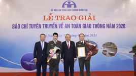 Báo An ninh Thủ đô đoạt giải Ba về An toàn giao thông năm 2020