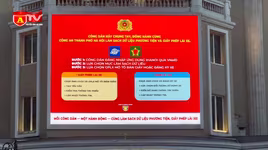 Hà Nội tuyên truyền làm sạch dữ liệu phương tiện, giấy phép lái xe qua màn hình led khổ lớn
