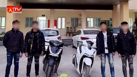 Kịp thời bắt giữ nhóm đối tượng mang hung khí, lạng lách trên trên Quốc lộ 32