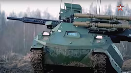 [ẢNH] Nga tuyên bố sắp biên chế robot chiến đấu như "phim viễn tưởng"