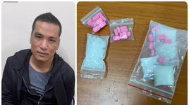 Kiểm tra người đàn ông nghi vấn, cảnh sát 141 phát hiện số lượng lớn ma túy