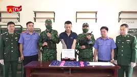 Bị bắt giữ khi đang "cõng" 12.000 viên ma túy tổng hợp