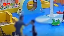 Hà Nội: Triệu tập người đàn ông hành hung trẻ em tại khu vui chơi