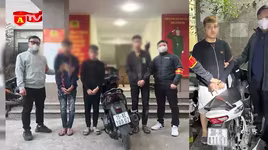 Bắt giữ nhóm thanh thiếu niên manh động đạp đổ xe tuần tra của lực lượng 141 