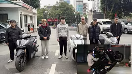 Quây bắt nhóm ‘quái xế’ bốc đầu xe, gây náo loạn đường phố 