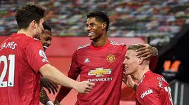 Thắng khó tin trước Leeds, M.U lần đầu vào top 3