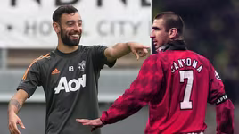 Bruno Fernandes được so sánh với huyền thoại số 7 của M.U