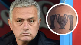 Mourinho khoe hình xăm độc nhất vô nhị, khó lòng bắt chước
