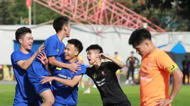 Trường Nguyễn Tất Thành Cầu Giấy thua đau Hoài Đức C trên chấm luân lưu