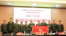 Cụm thi đua số 4, CATP Hà Nội: Hoàn thành xuất sắc mọi nhiệm vụ công tác Công an